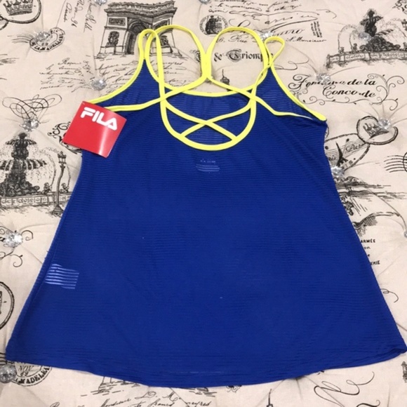 FILA USA Shine Singlet Tank Top - Picture 4 of 6